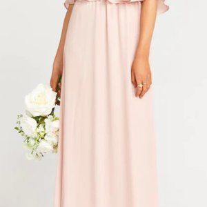 Show Me Your MuMu Caitlin Ruffle Dress Maxi- NEW WITH TAGS